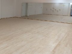 青岛某知名演员舞蹈学校运动木质地板