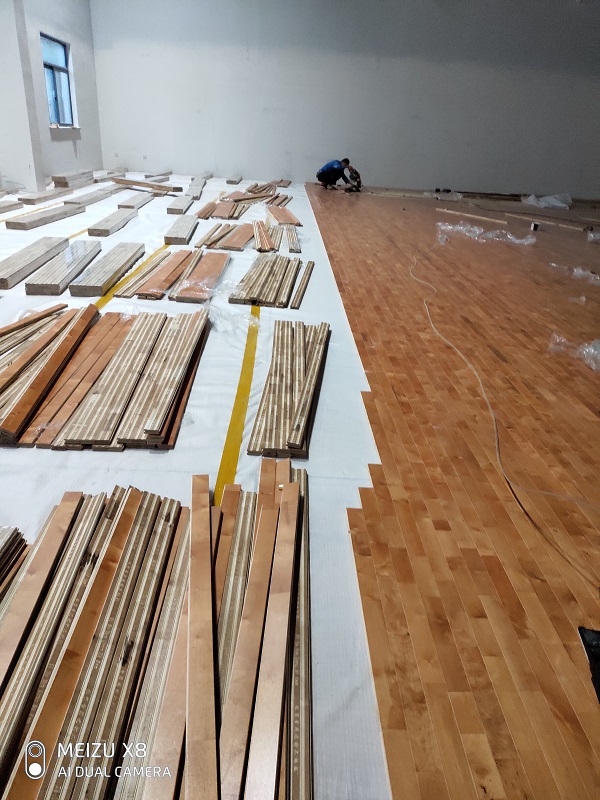 江苏低温设备产品检测中心活动室体育木地板