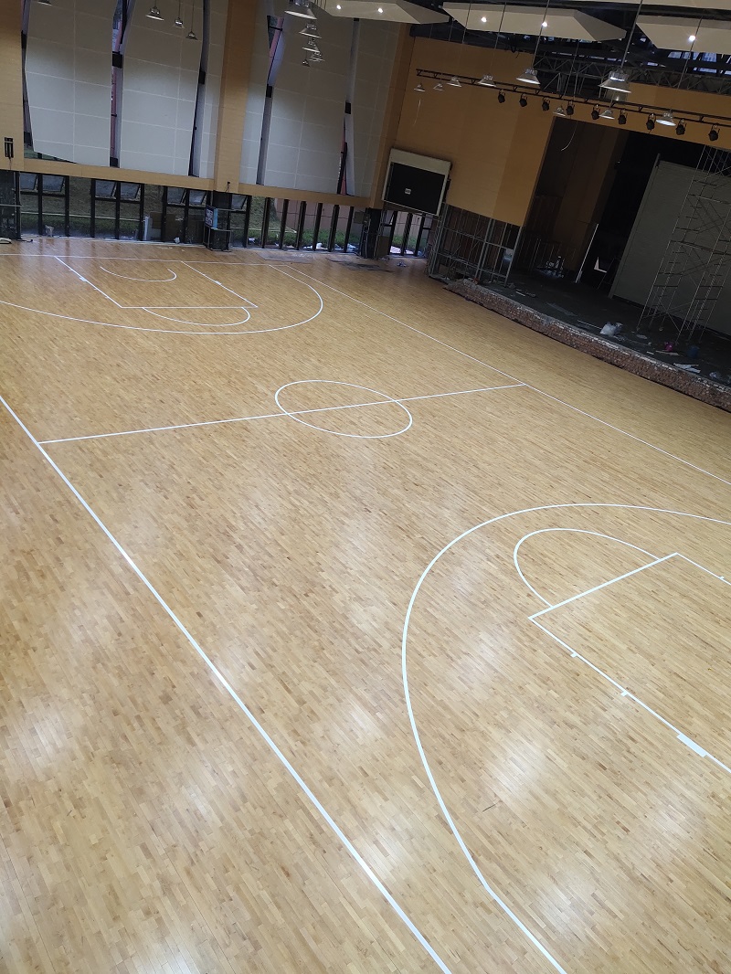 学校体育馆木地板
