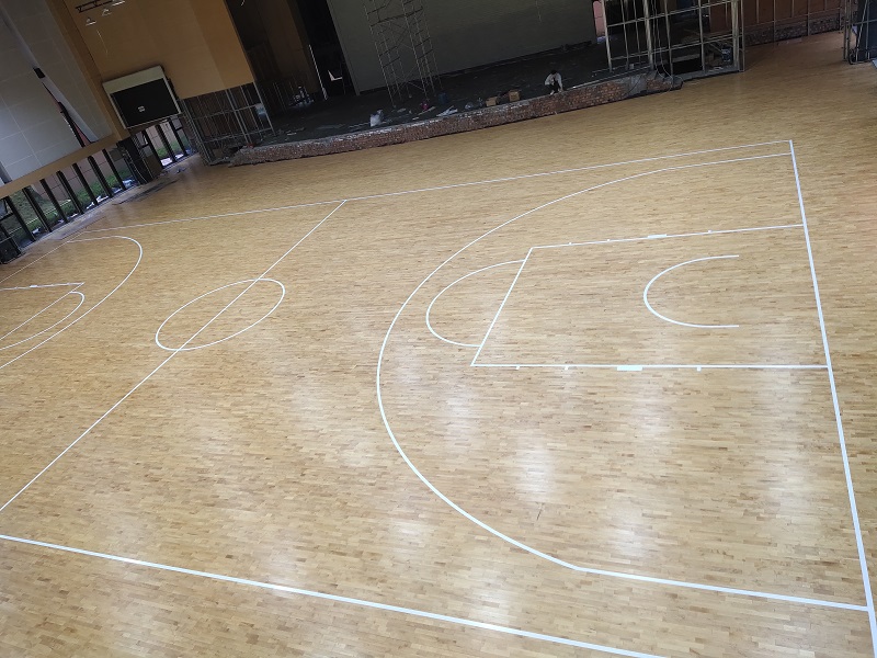 学校体育馆木地板