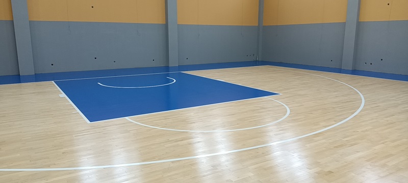 山东省烟台市某著名篮球运动员私人篮球馆