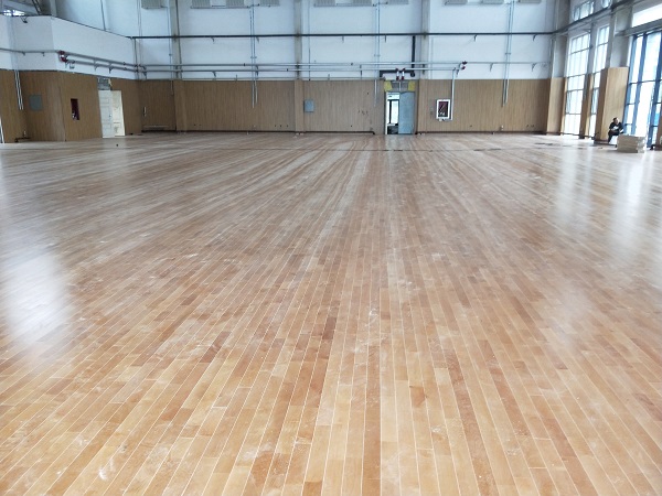 内蒙古包头市第二十九中学新校区篮球馆木地板