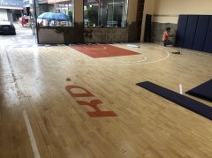东莞KD篮球训练中心运动木地板