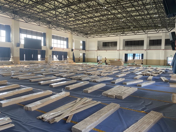 实木运动地板标准安装流程