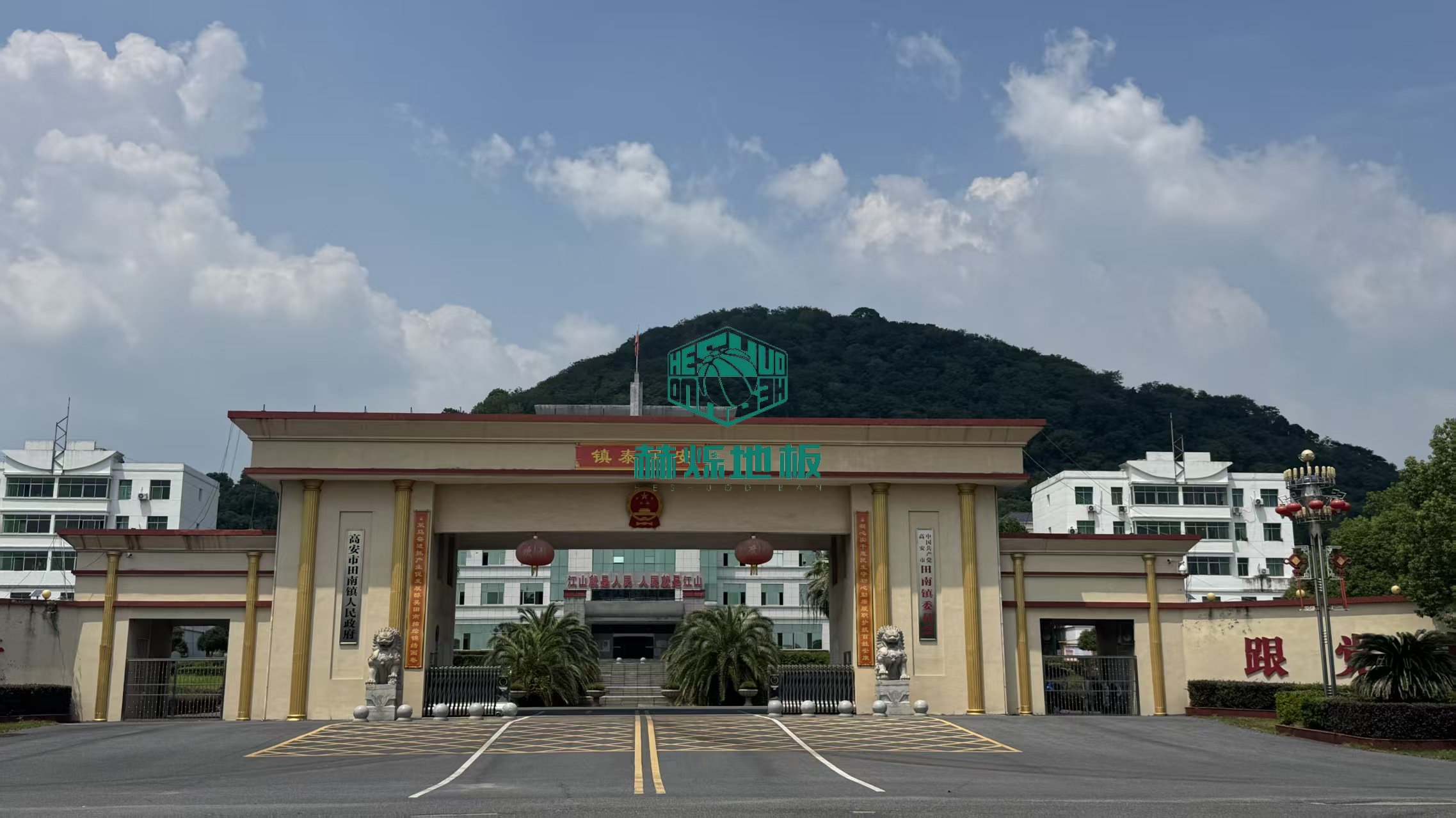 江西高安田南政府体育馆