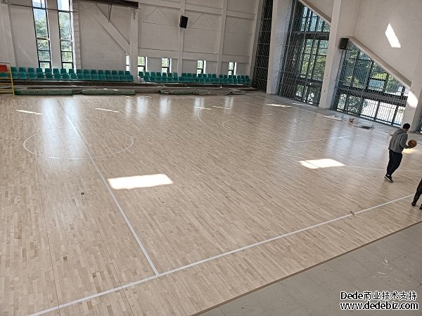 长沙市民政职业技术学院篮球馆运动木地板